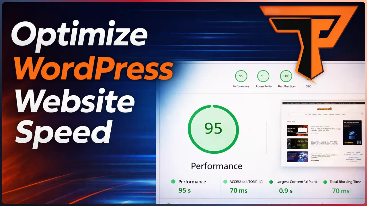 WordPress Speed Optimization Tutorial (90+ Lighthouse) - Tigerzplace