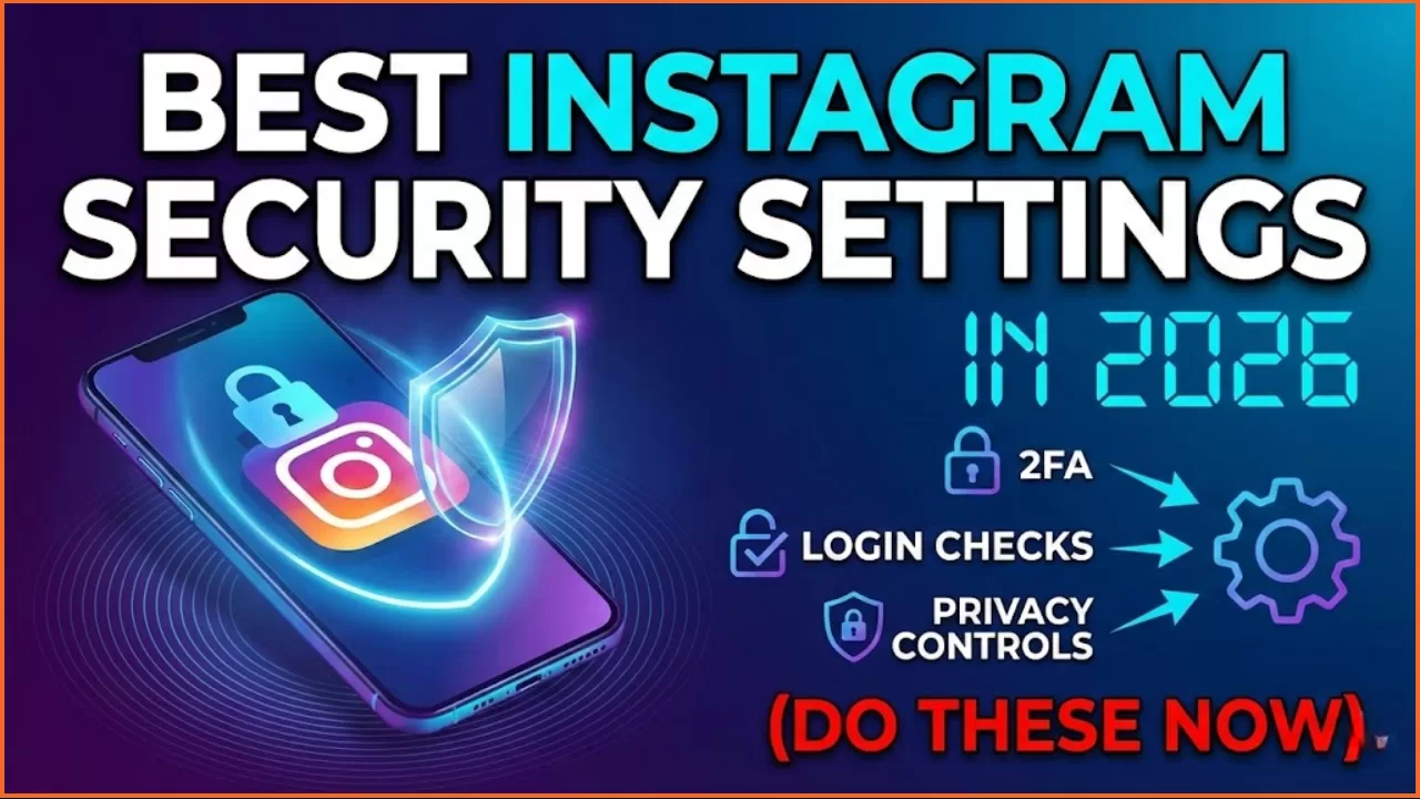 Best Instagram Security Settings in 2026 (Do These Now) - Tigerzplace